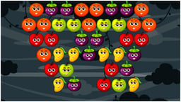 Bubble Shooter Fruits Logo
