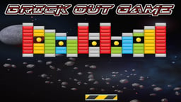 Brick Out Game Logo