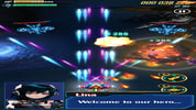 Infinity War Galaxy Space Shooter Game 2D Logo