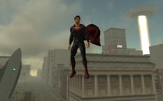 The Superman - Theme is Aliens Logo