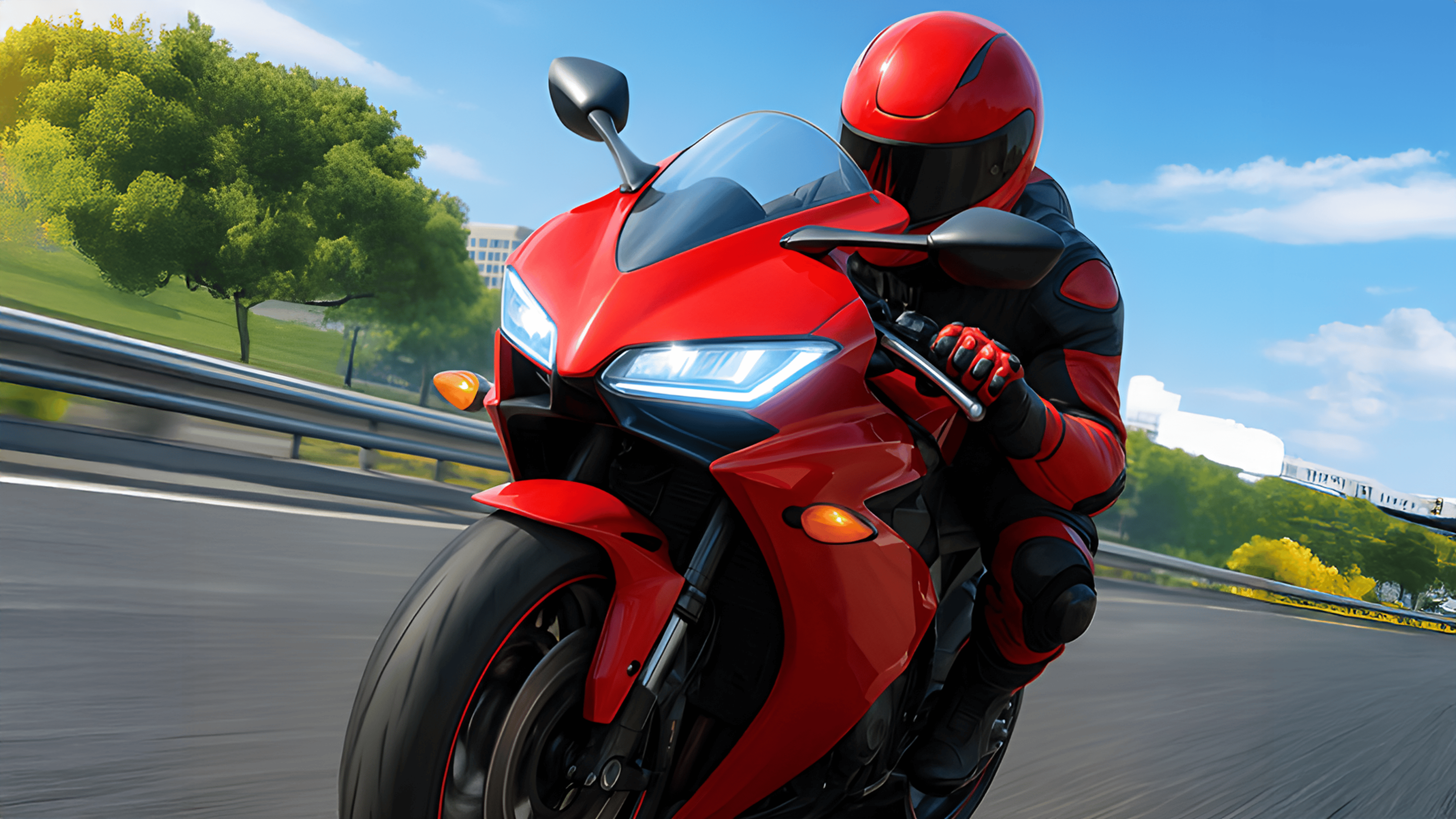 Rocket Bikes Highway Race Logo