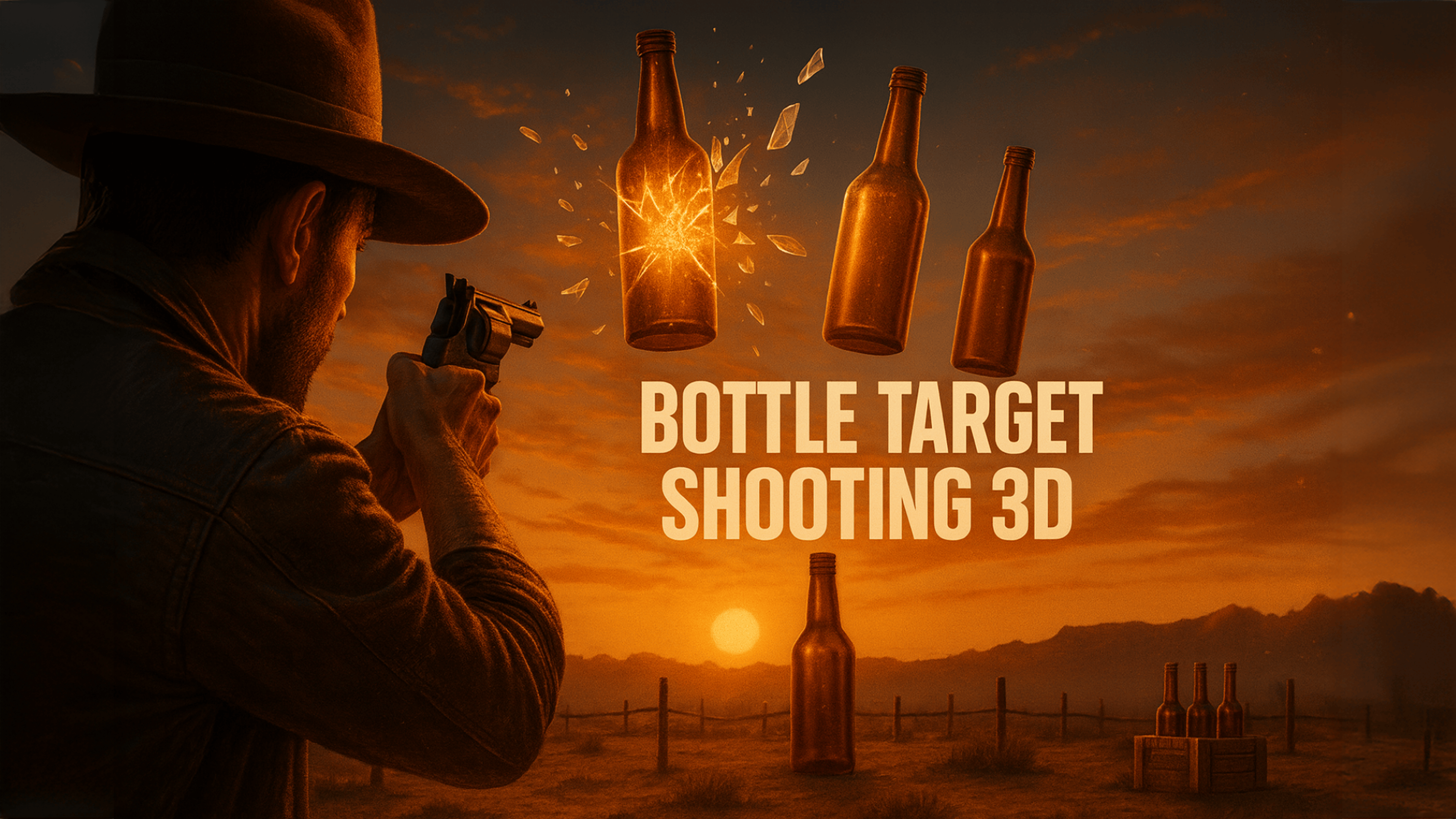 Bootle Target Shooting 3D Logo