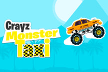 Crayz Monster Taxi Logo