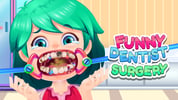 Funny Dentist Surgery Logo
