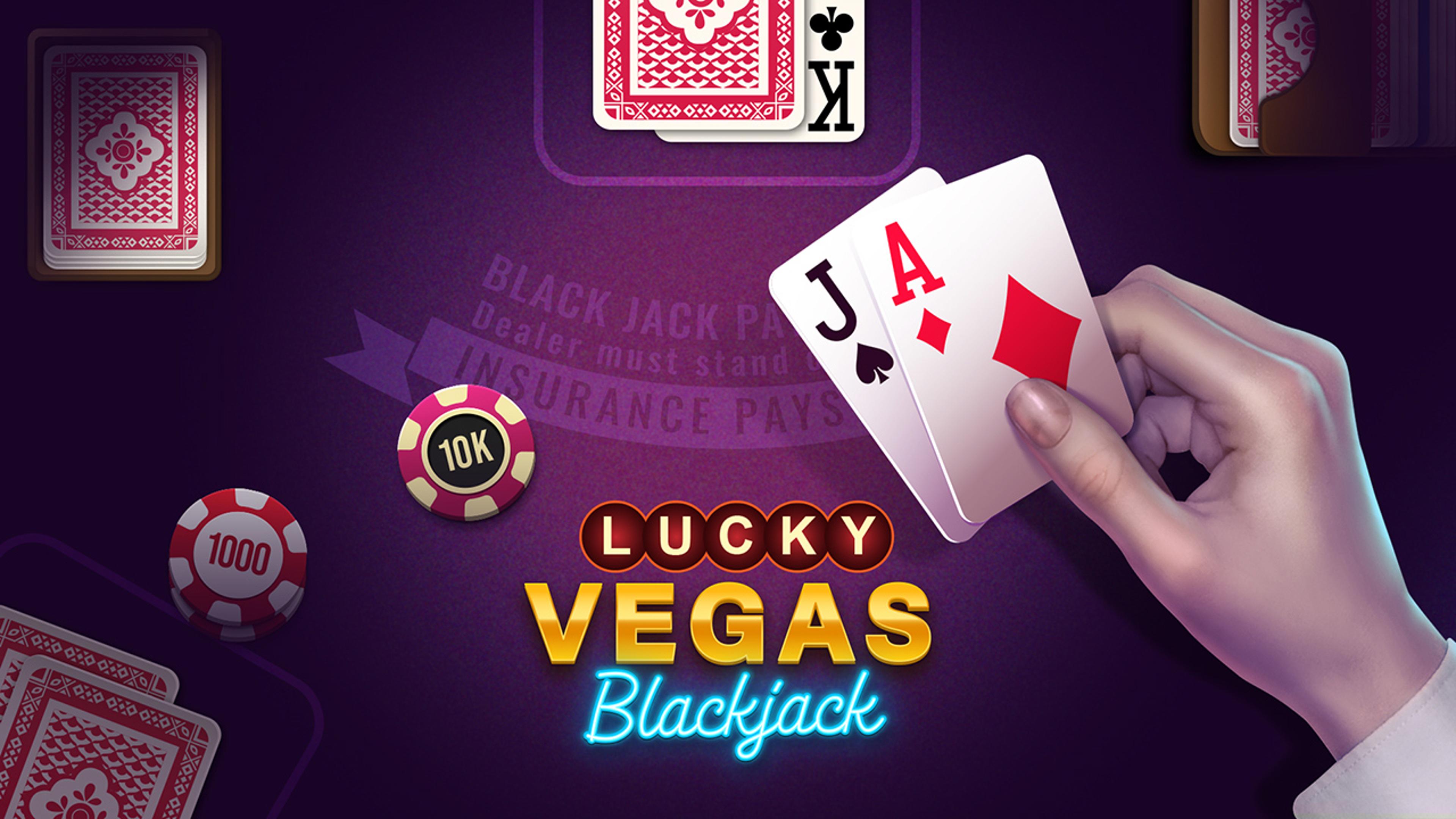 Lucky Vegas Blackjack Logo