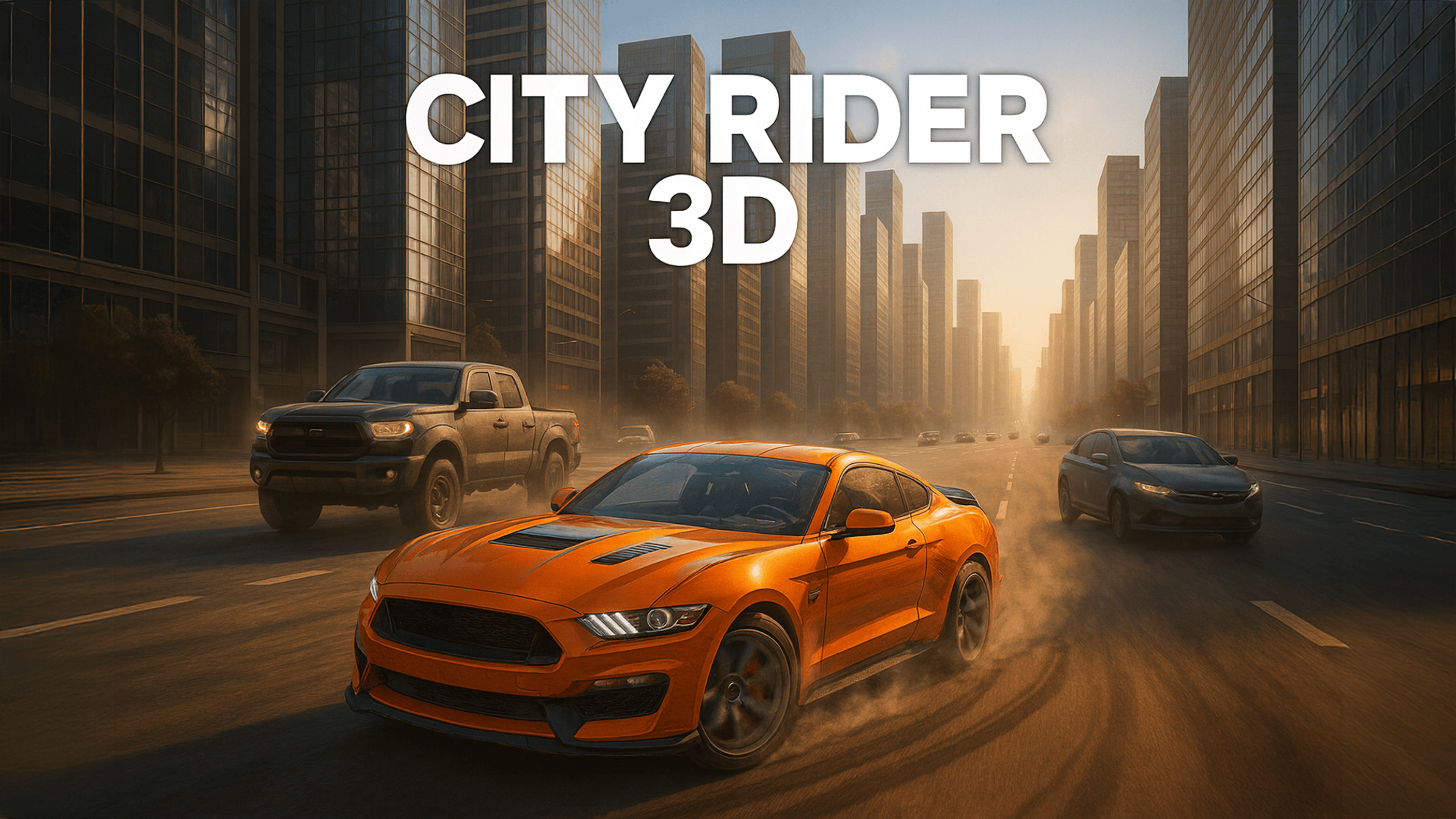 City Rider 3D Logo