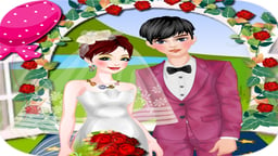 Romantic Spring Wedding Logo