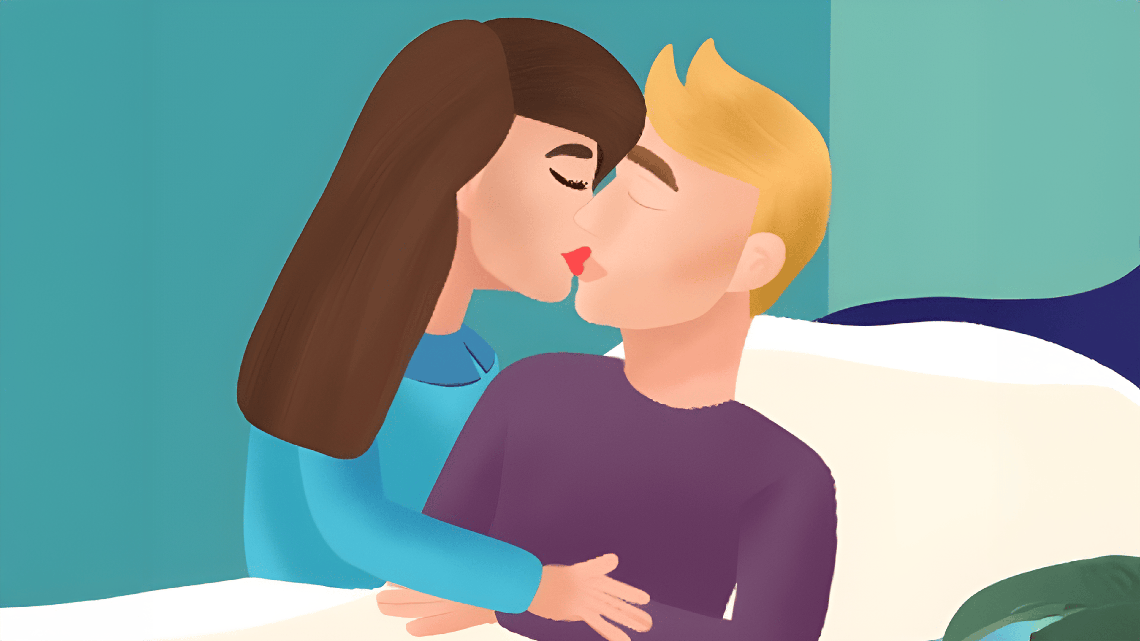 Hospital Kissing Logo