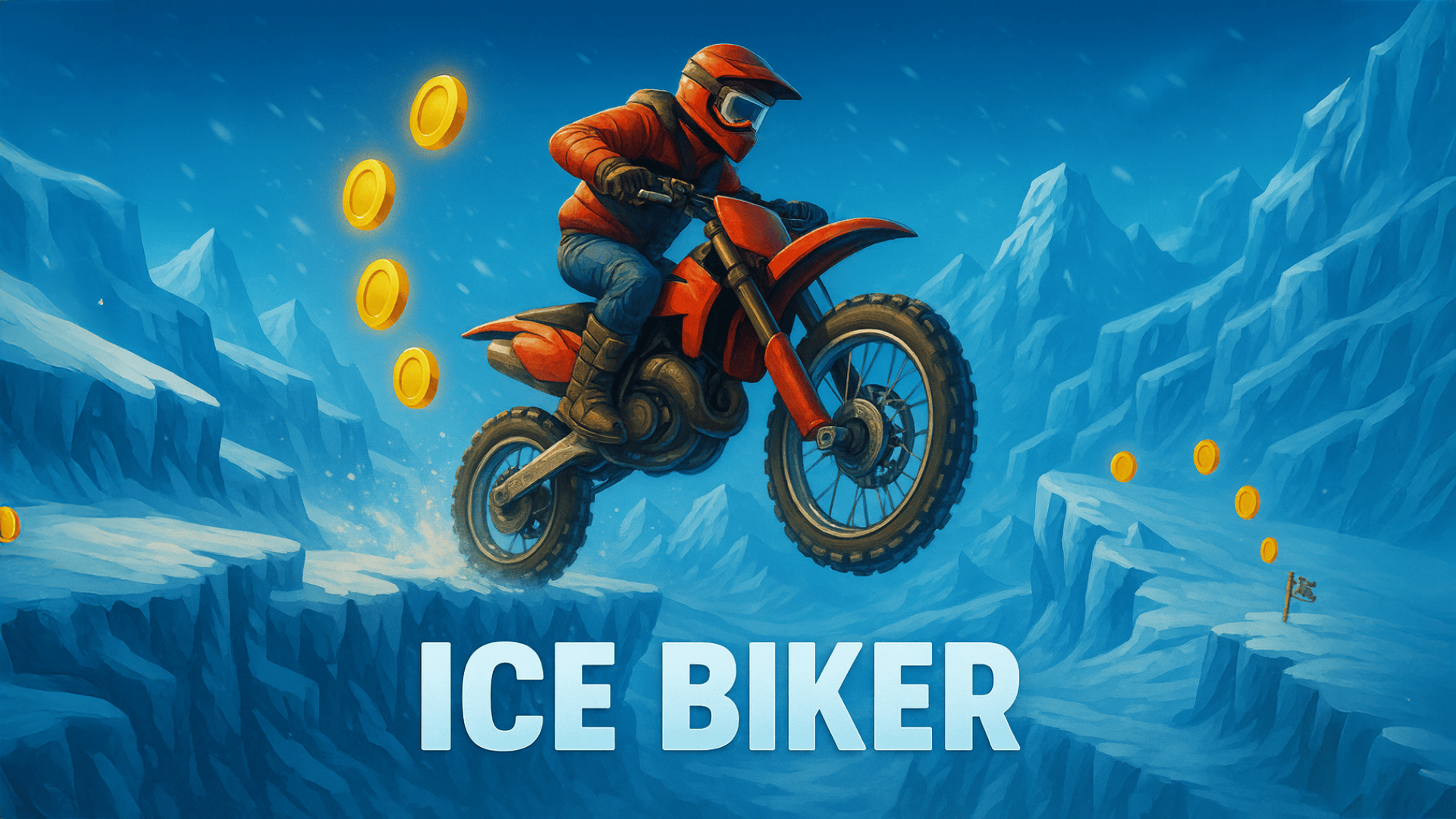 Ice Biker Logo
