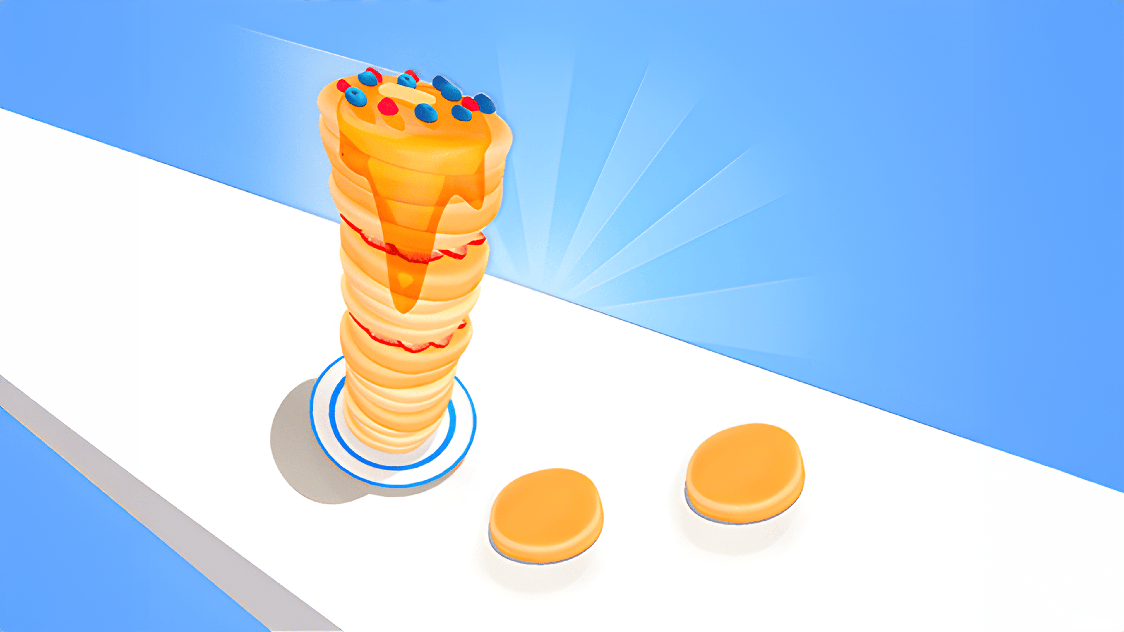 Pancake Tower 3D Logo