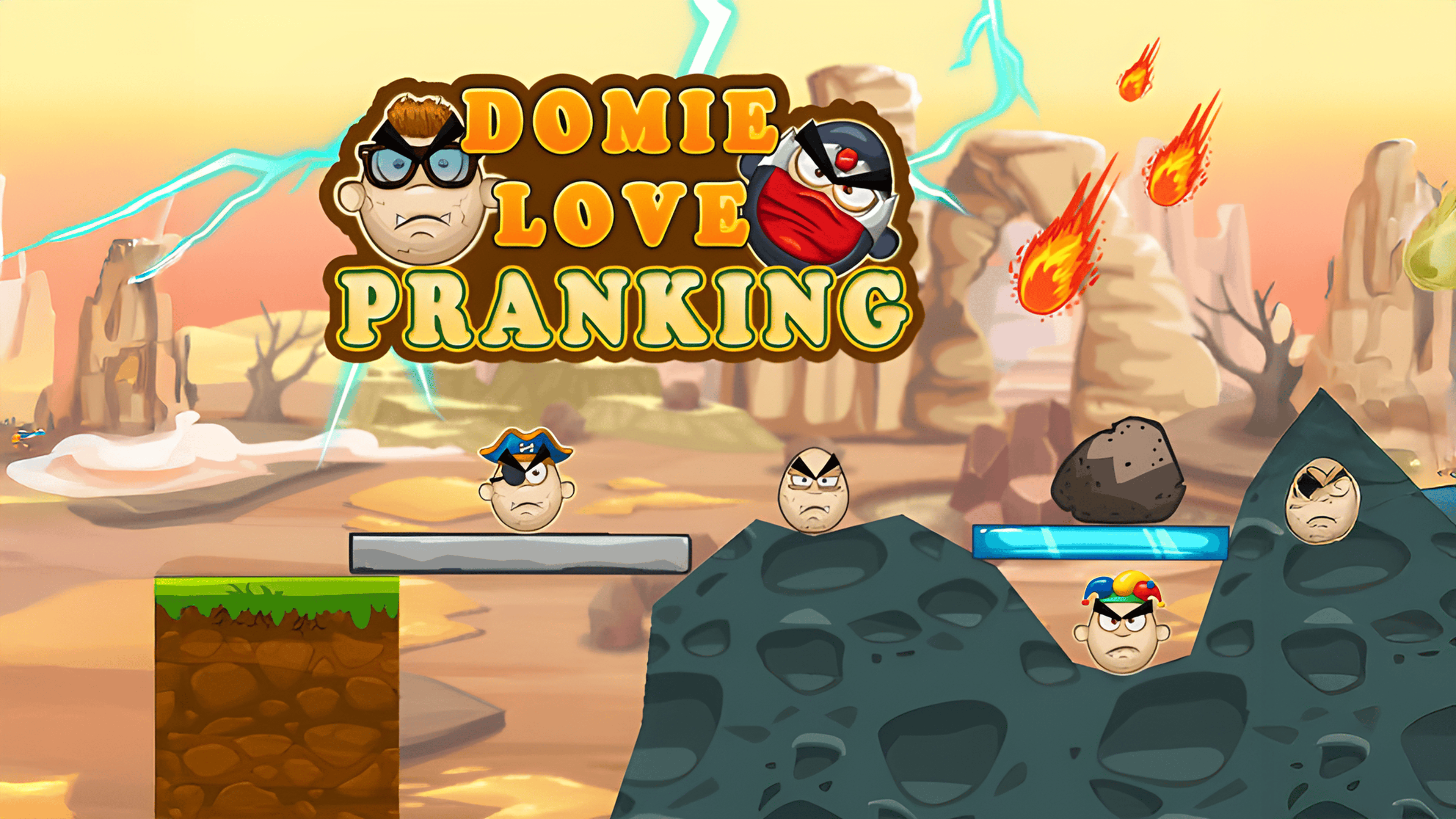 Domie Love Pranking Logo