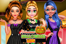 Princesses Halloween Getup Logo