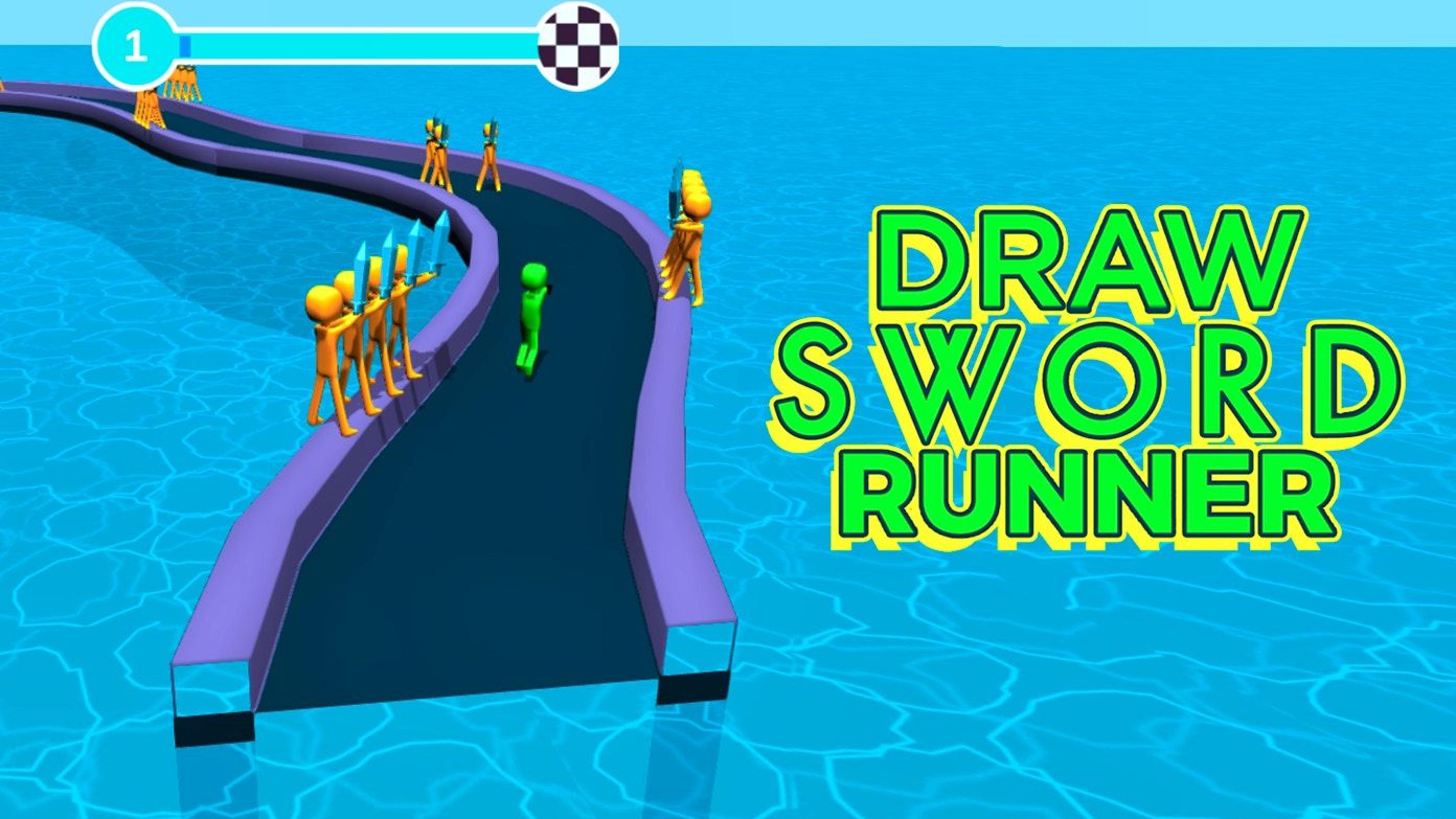 Draw Sword Runner Logo