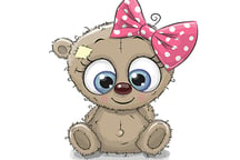 Teddy Bear Puzzle Logo