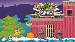 Adam and Eve: Snow Logo