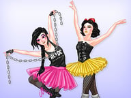 Princesses Rock Ballerinas Logo