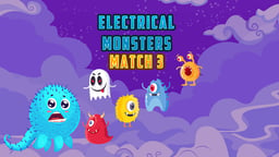 Electrical Monsters Match 3 Logo