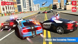 Grand Police Car Chase Drive Racing 2020 Logo