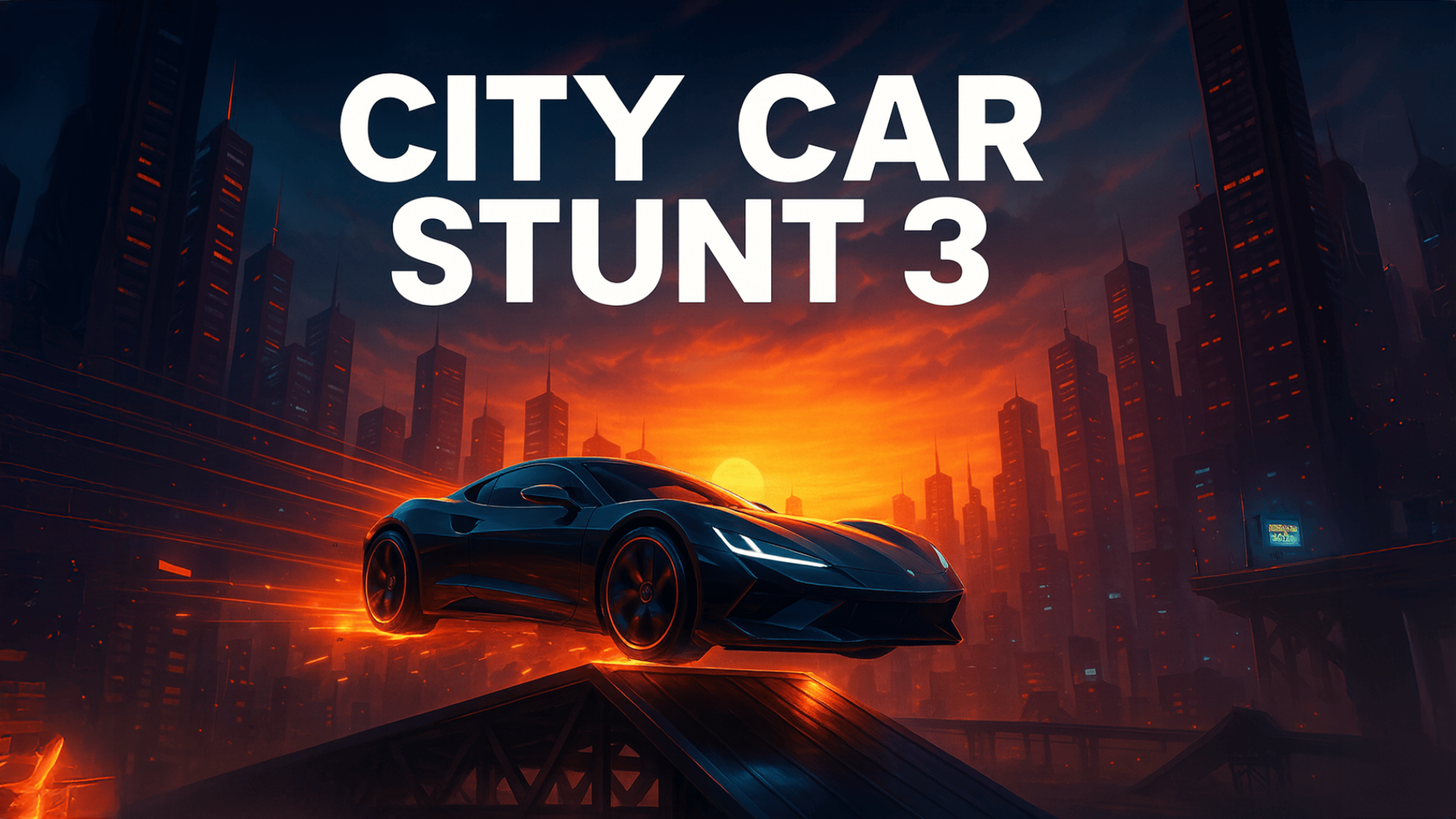 City Car Stunt 3 Logo