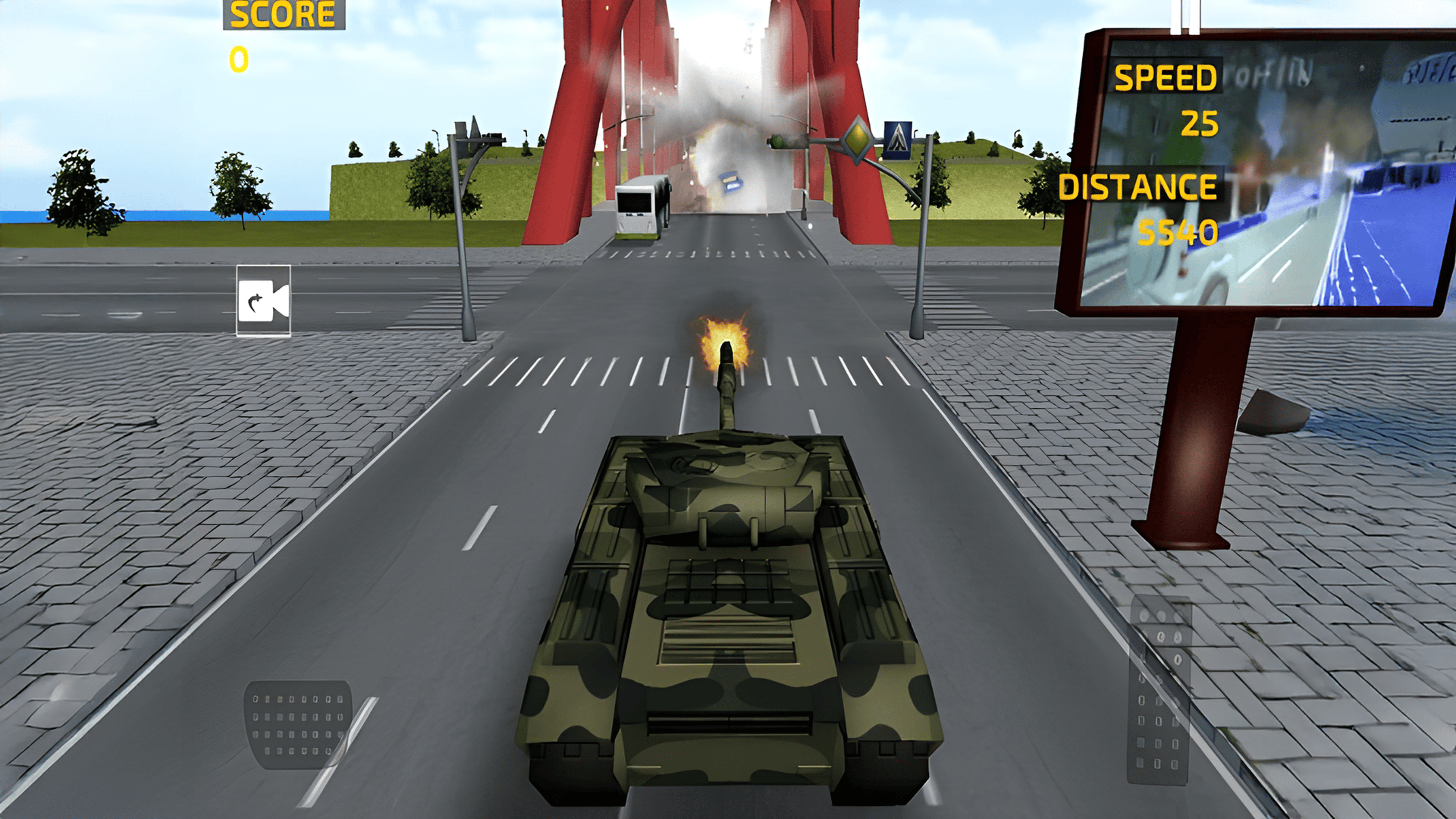 Army Tank Driving Simulation Game Logo