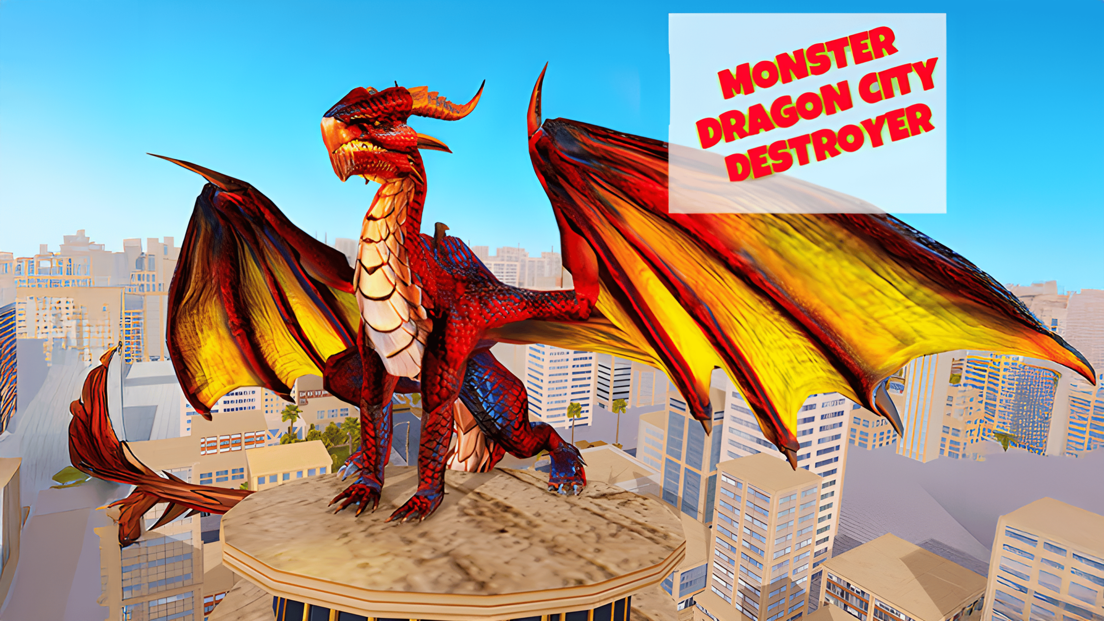 Monster Dragon City Destroyer Logo