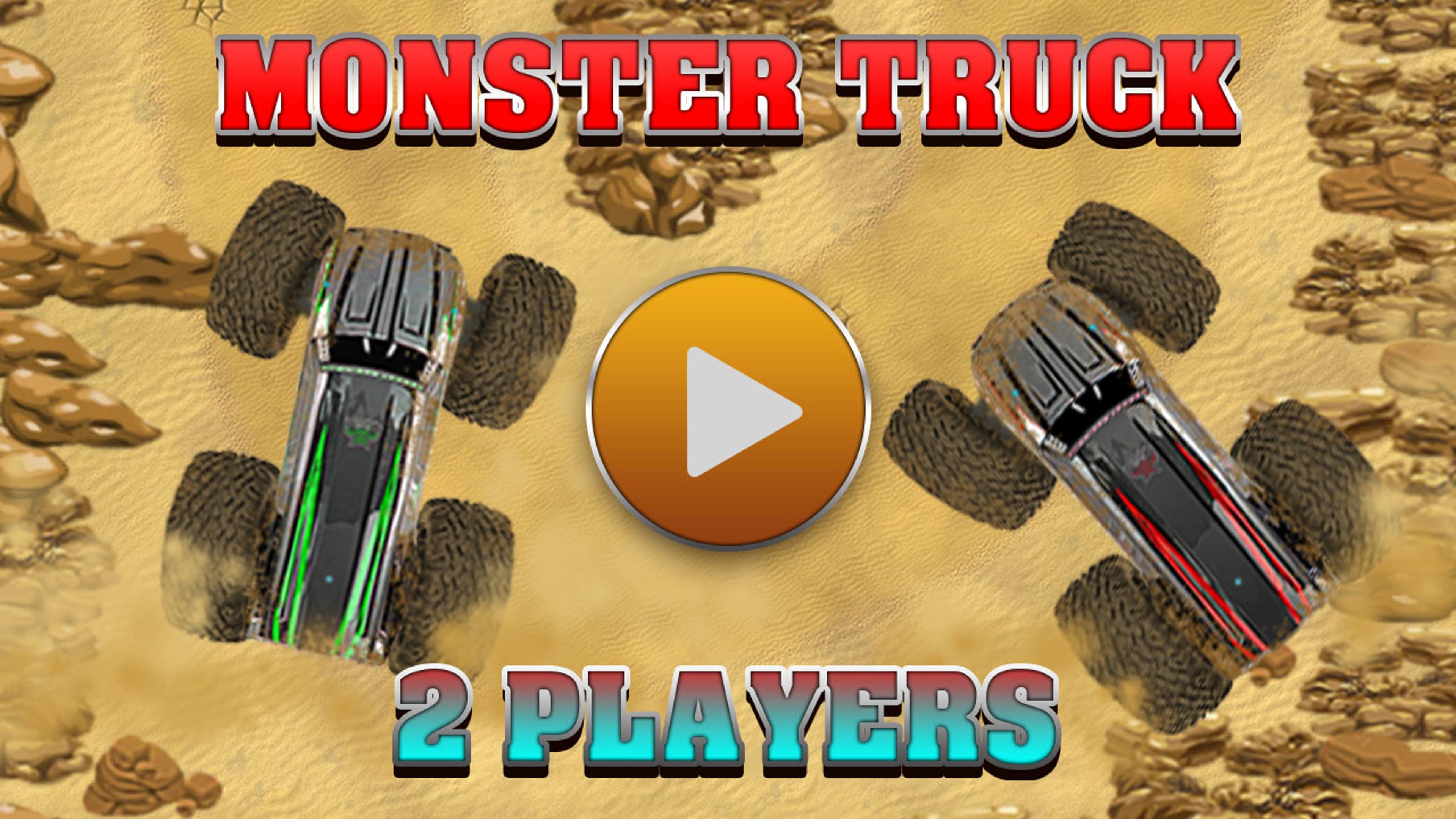 Monster Truck 2 Player Game Logo