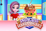 Princess Make Cup Cake Logo