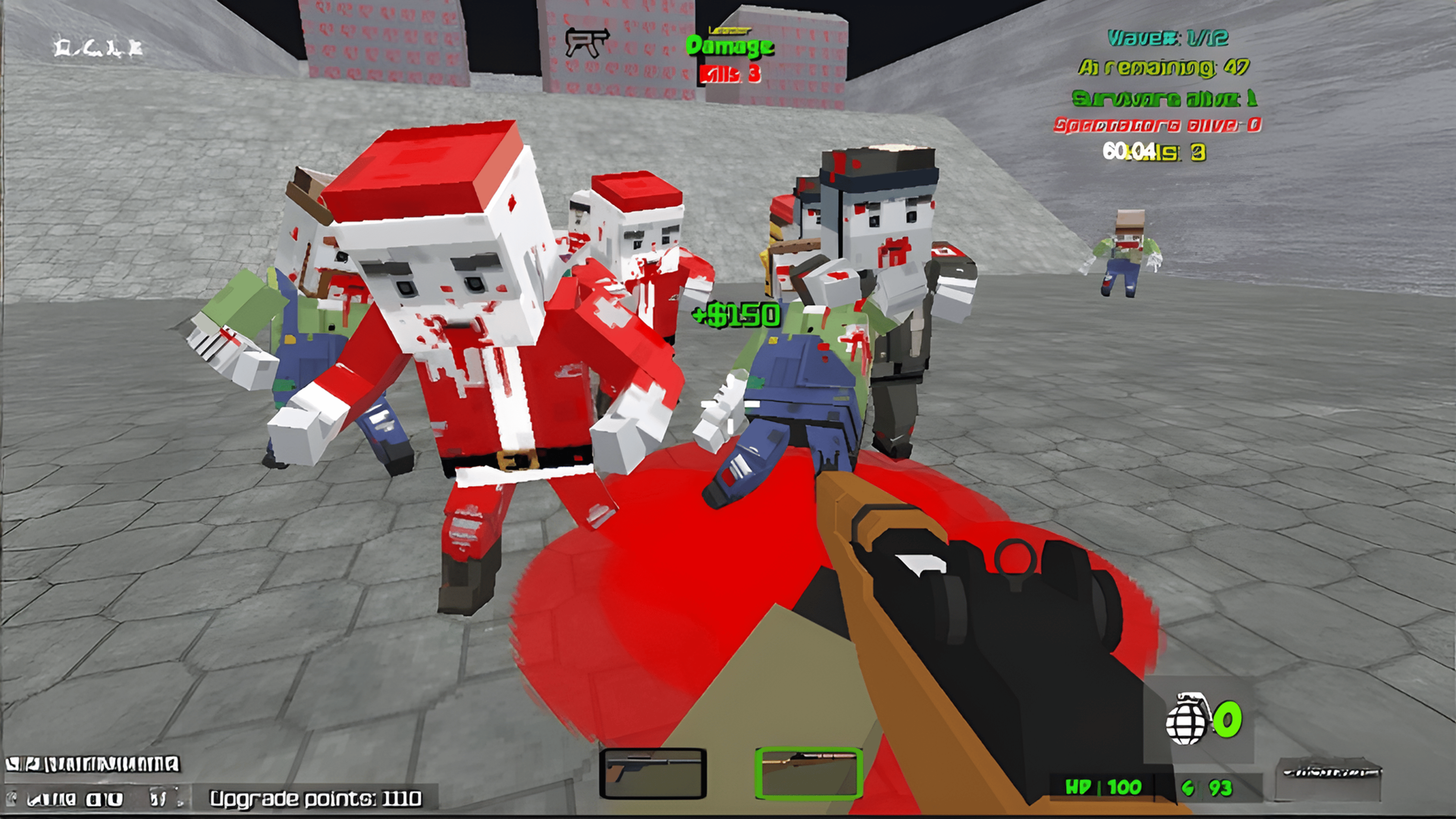 Pixel Wars Apocalypse Zombie Logo