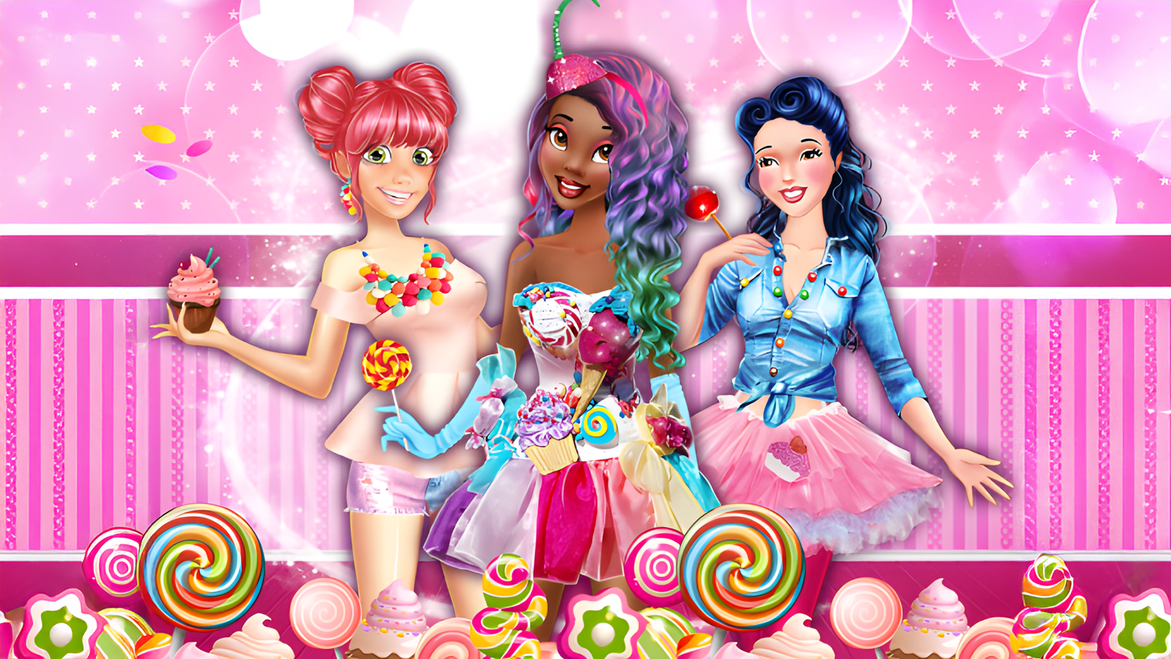 Sweet Party with Princesses Logo