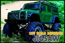 Off Road Defender Jigsaw Logo