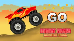 Desert Racer Monster Truck Logo