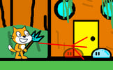 The Scratch Cat Adventure Logo