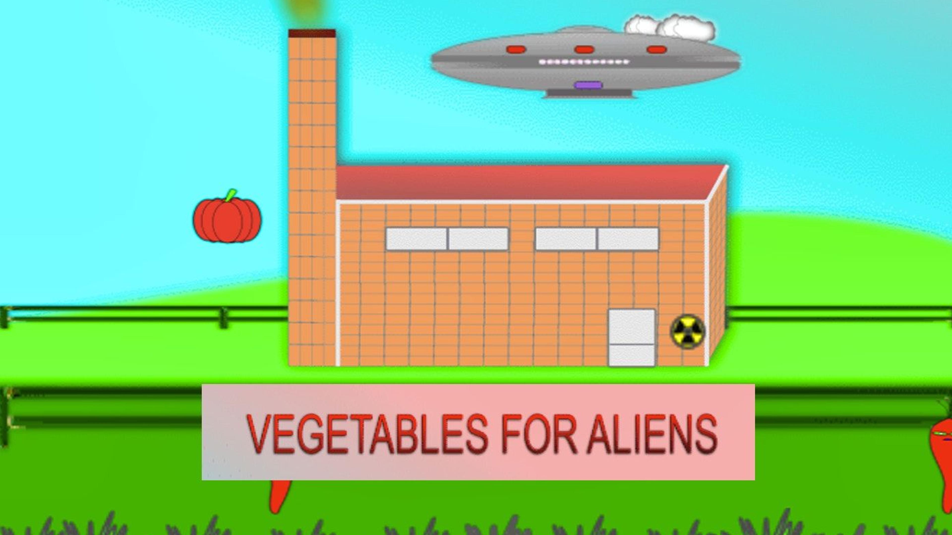 Vegetables for Aliens Logo