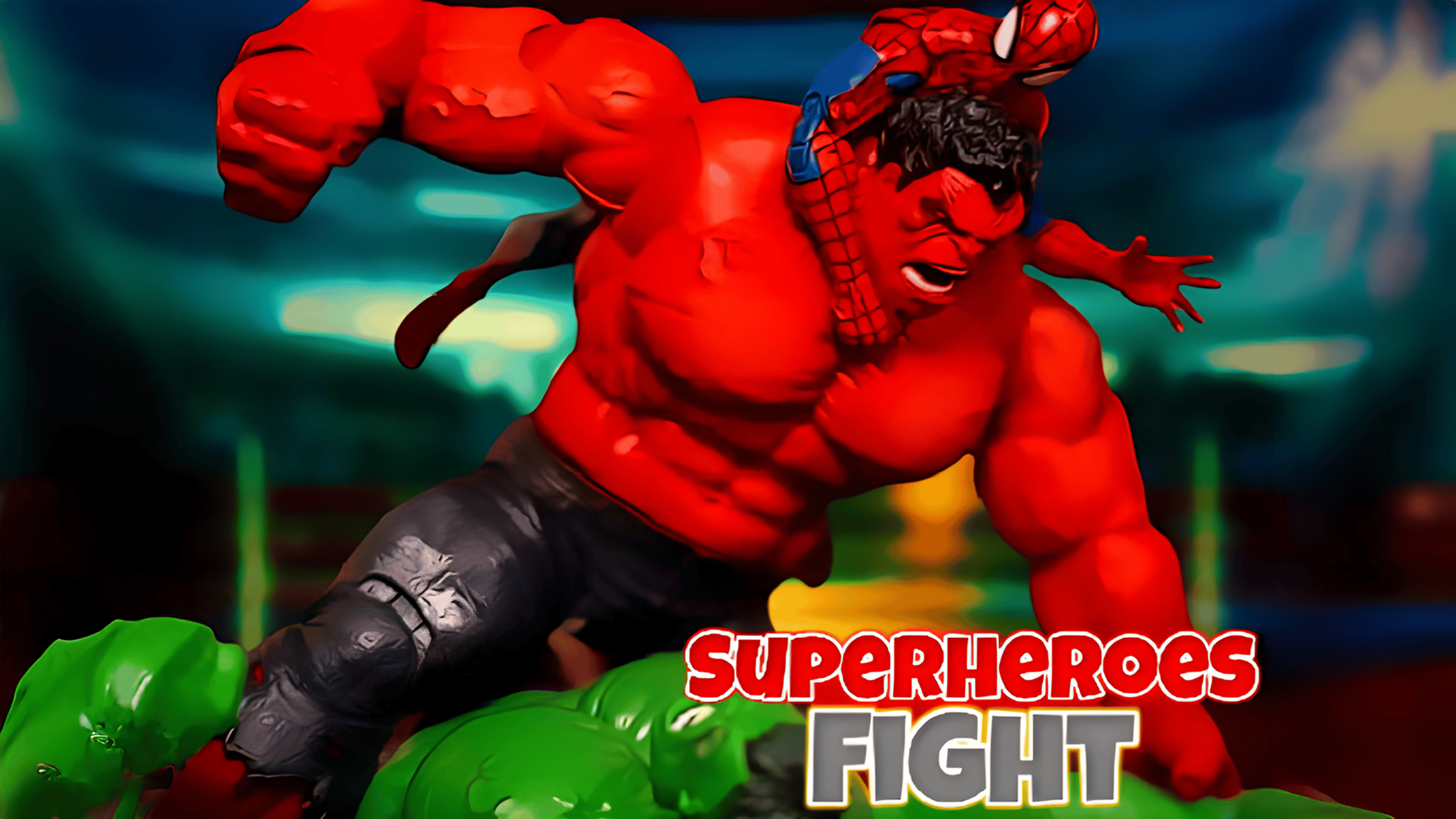 Superheroes Fight Logo