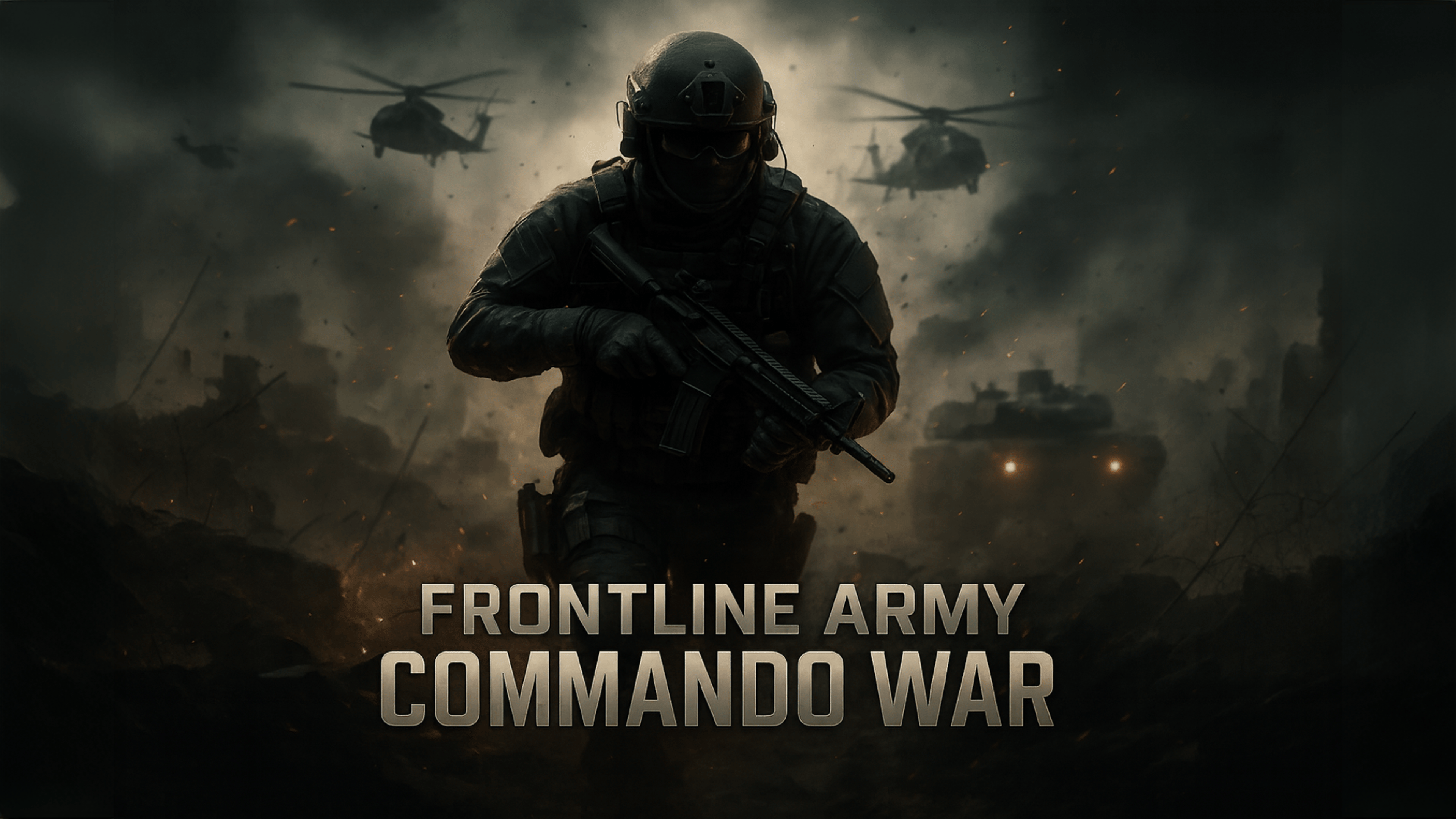 Frontline Army Commando War Logo