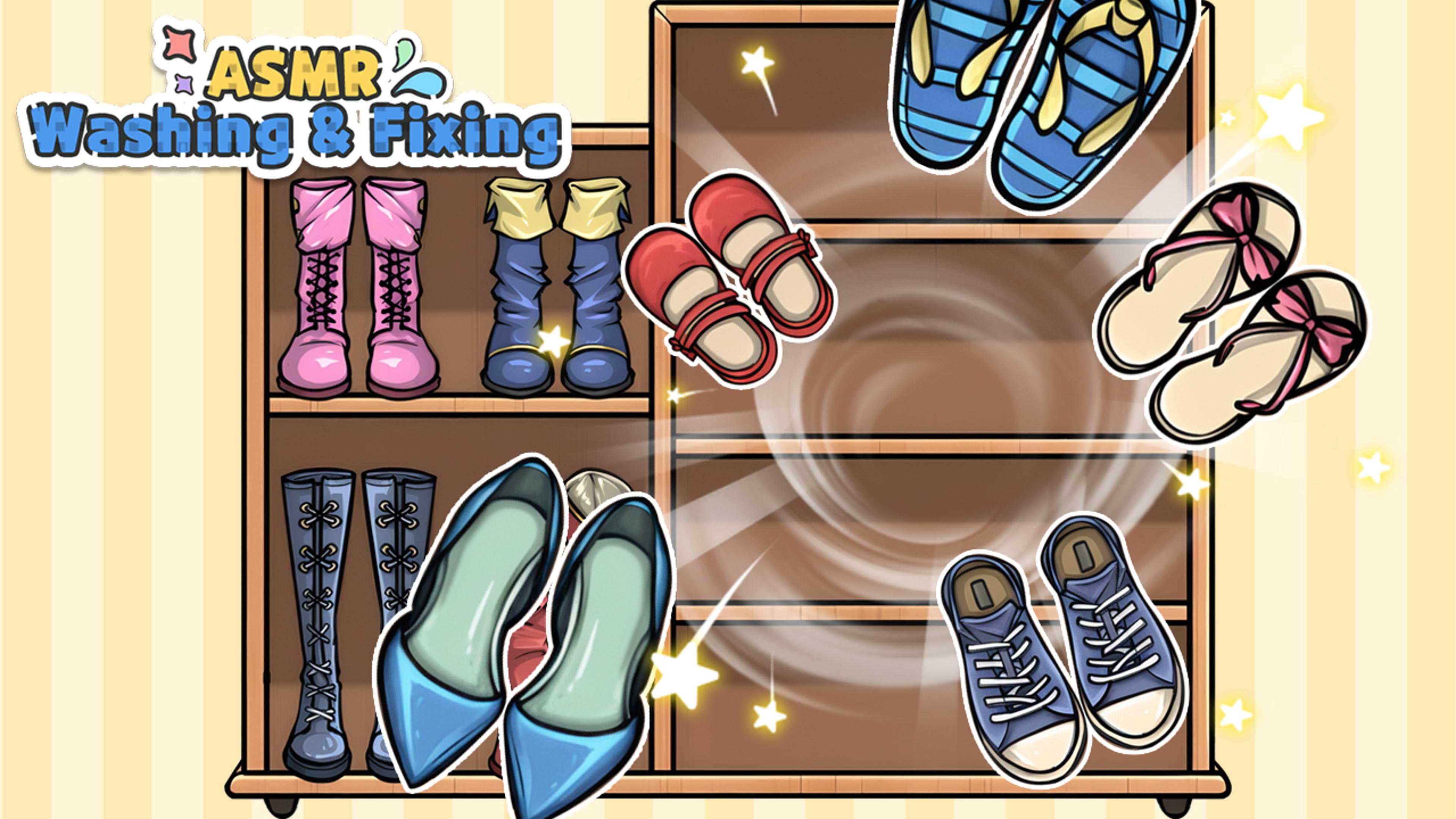 ASMR Washing & Fixing Logo