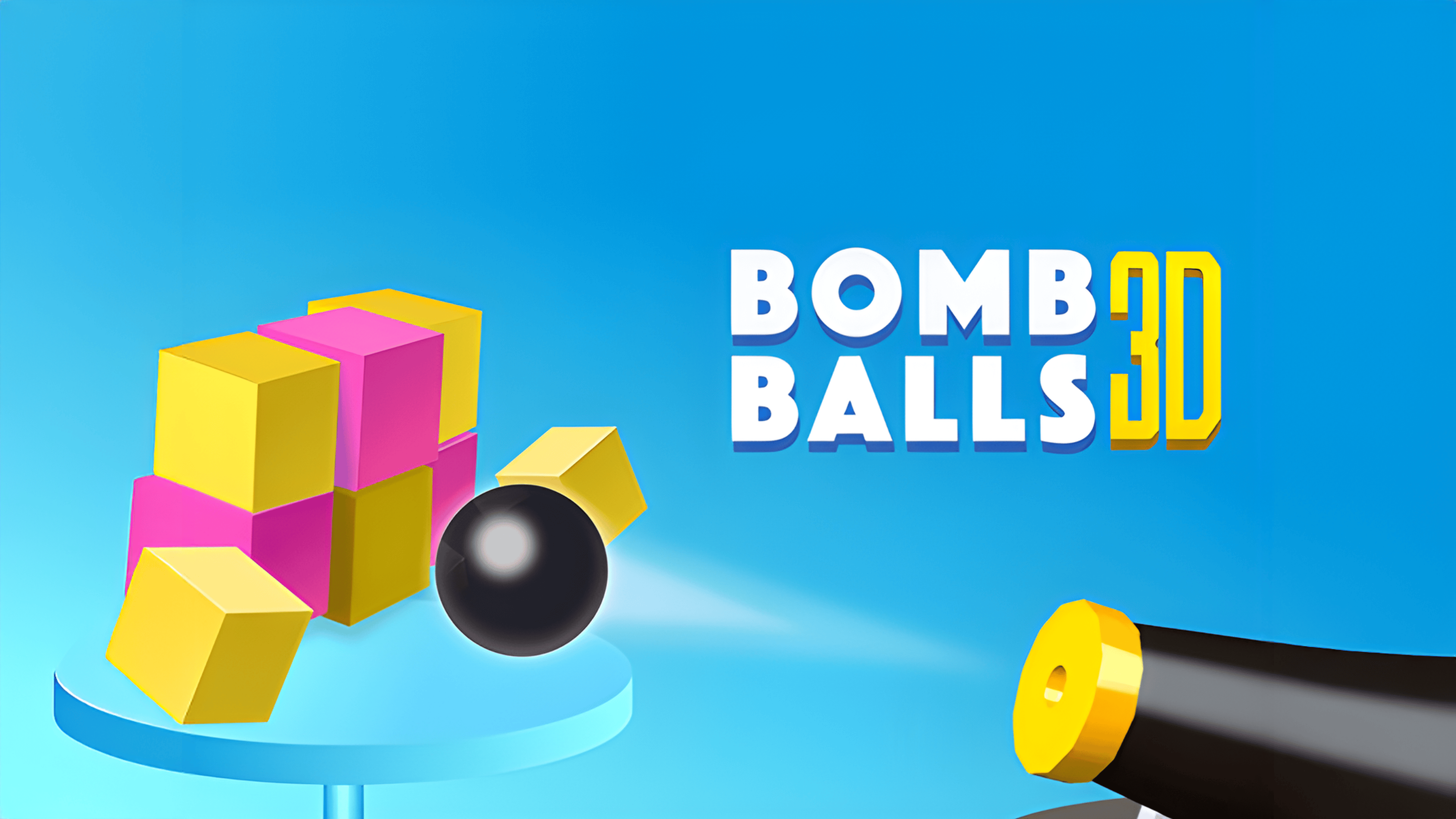 Bomb Balls 3D Logo