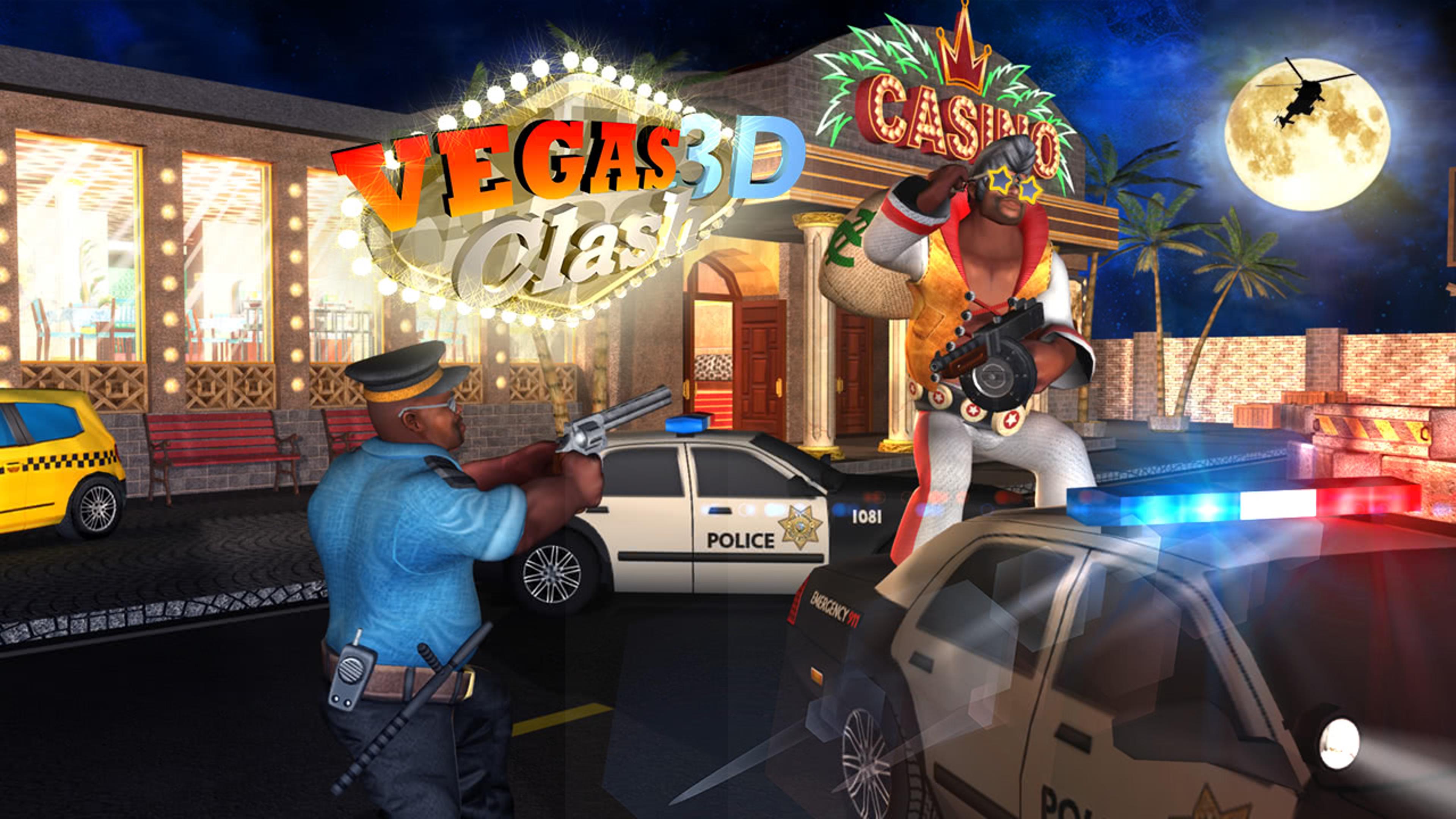 Vegas Clash 3D Logo
