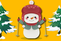 Break The Snowman Xmas Logo