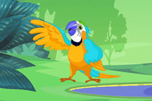 Parrot Pal Coloring Logo