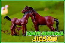 Farm Animals Jigsaw Logo