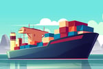 Cargo Ships Jigsaw Logo