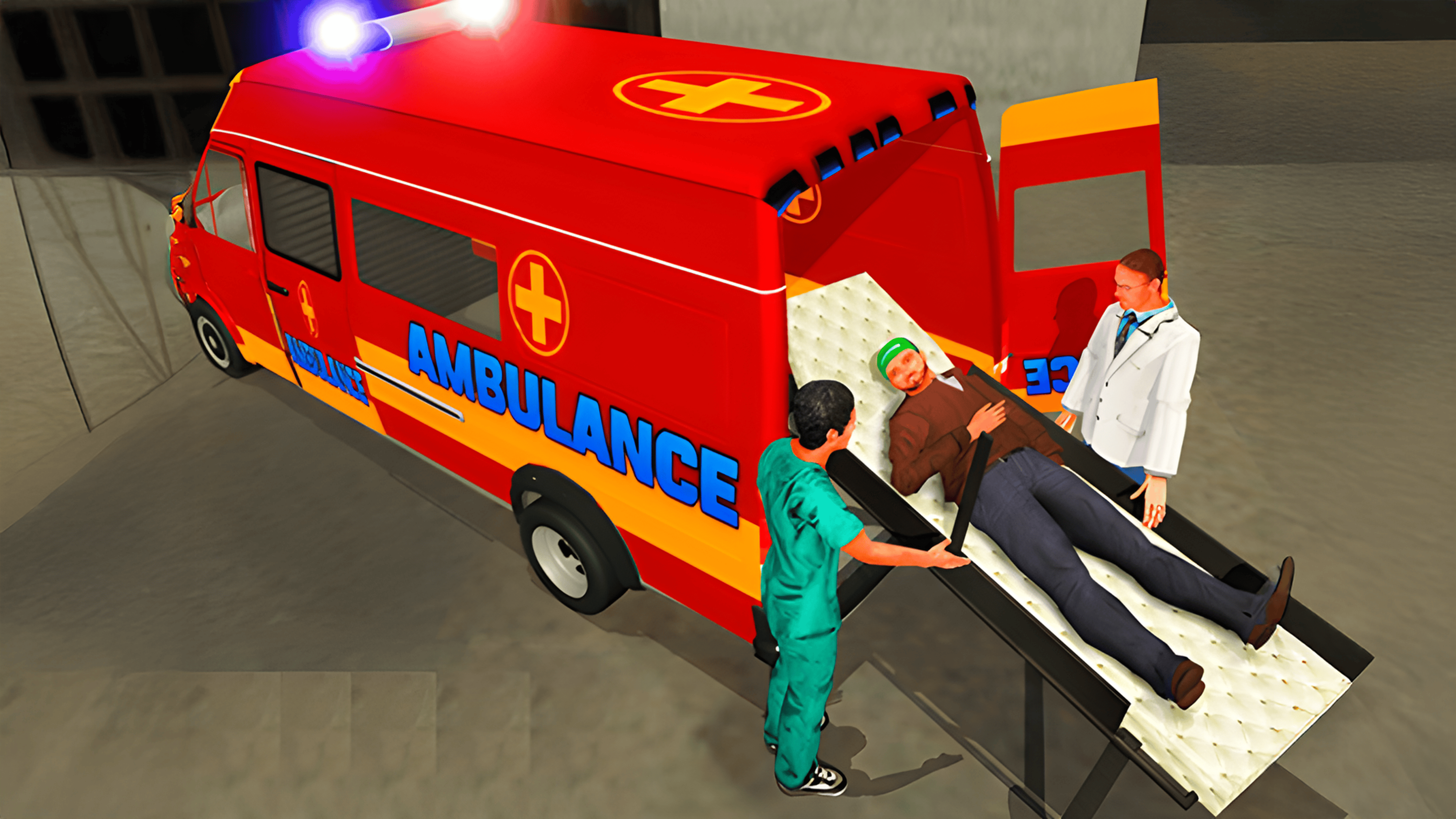 Ambulance Rescue Driver Simulator 2018 Logo