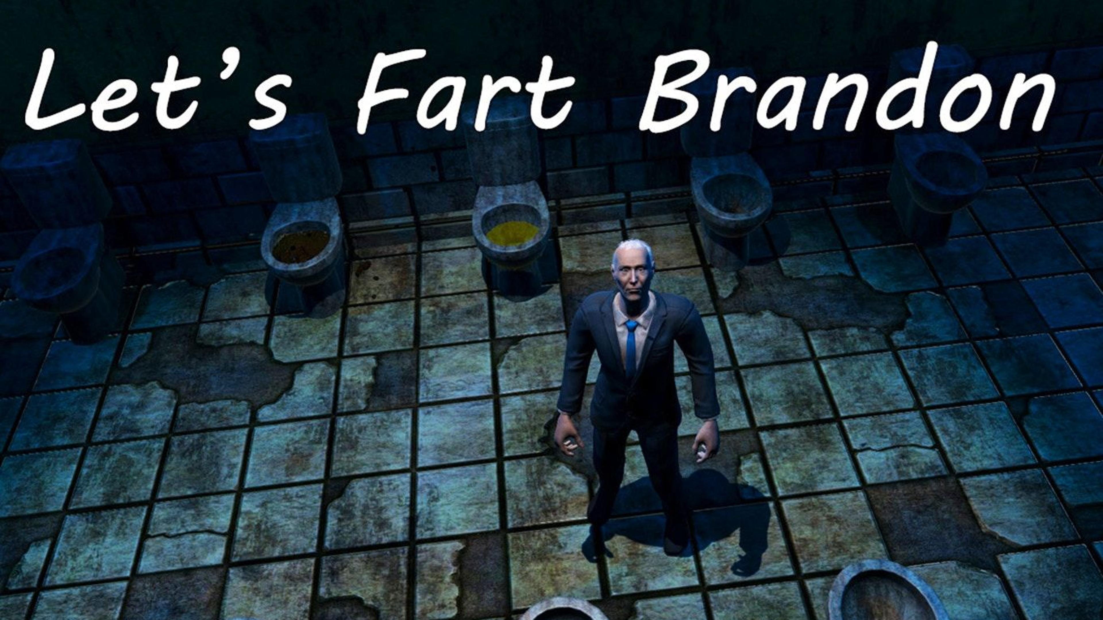 Let's Fart Brandon  Logo