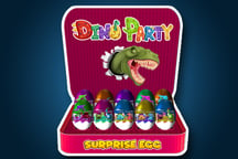 Surprise Egg Dino Party Logo
