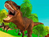 Dinosaur Hunting Dino Attack 3D Logo
