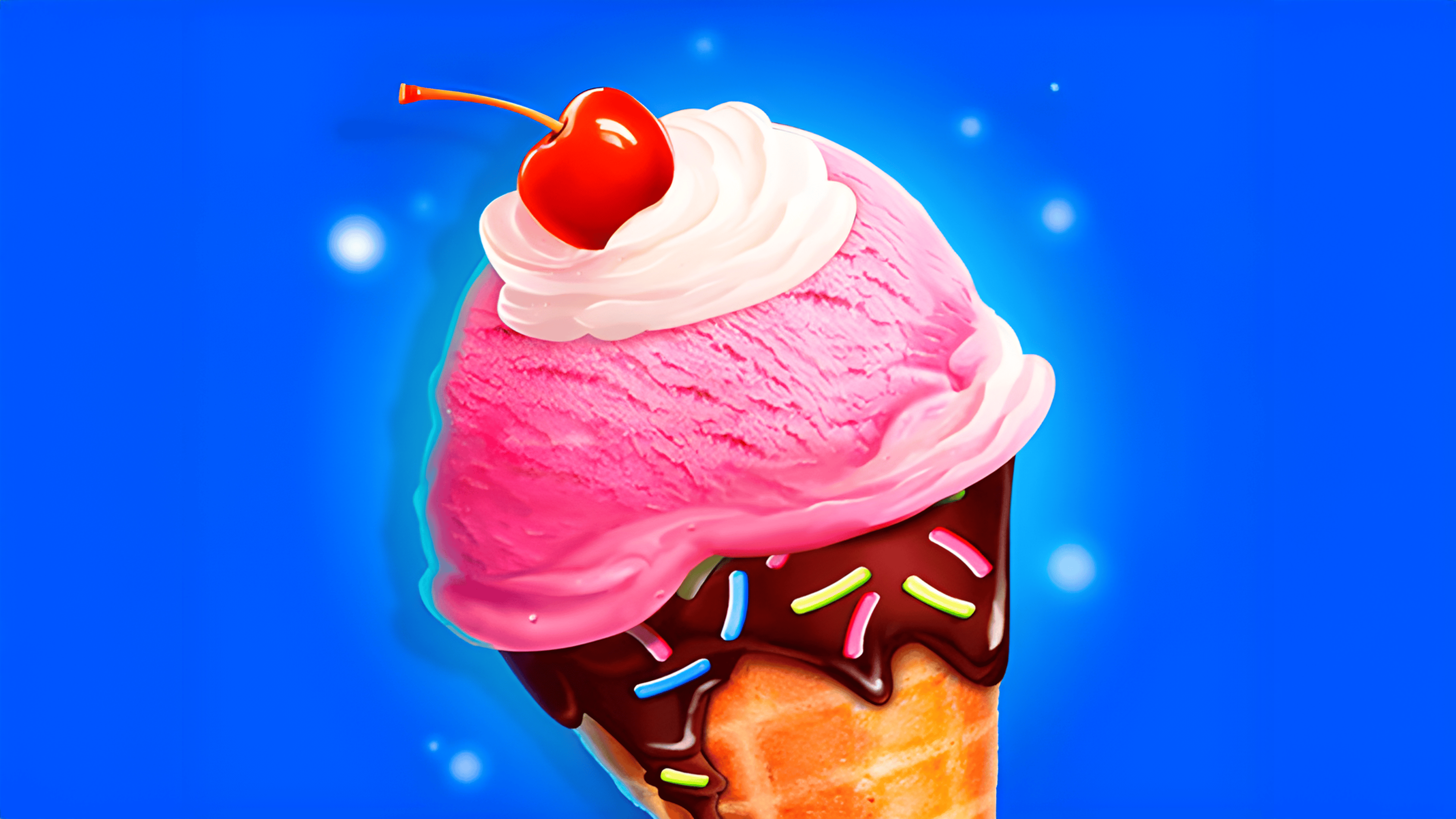Ice Cream Making Logo
