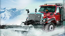 Snow Plow Truck Logo