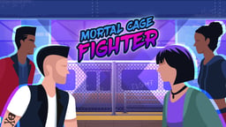 Mortal Cage Fighter Logo
