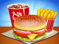 Top Fun Burger Maker Logo